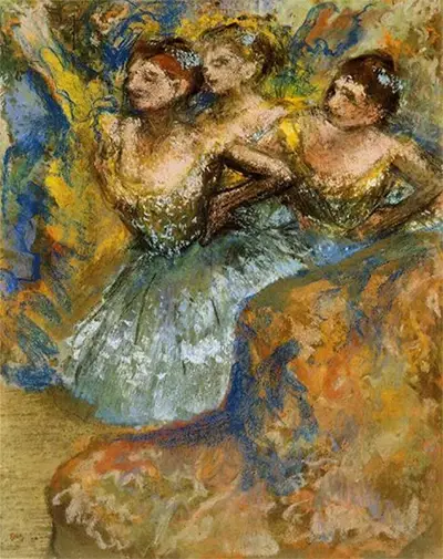 Group of Dancers Edgar Degas